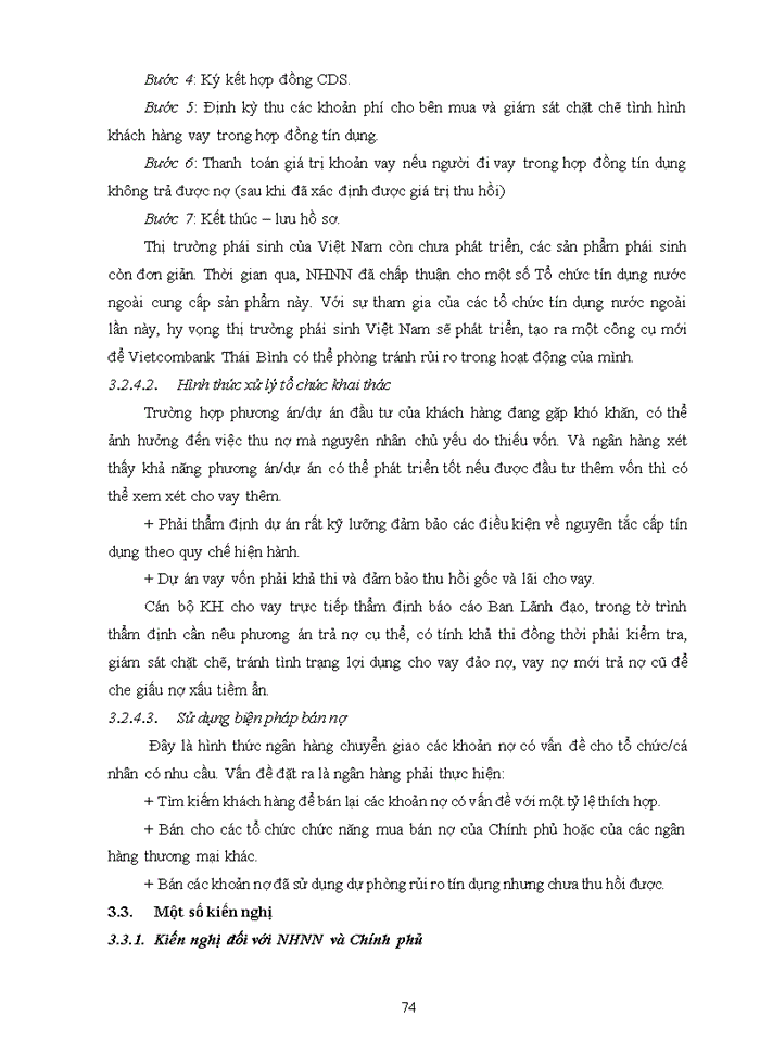 image for page Tăng cường Quản trị rủi ro tín dụng tại Ngân hàng Thương mại Cổ phần Ngoại thương Việt Nam – Chi nhánh Thái Bình