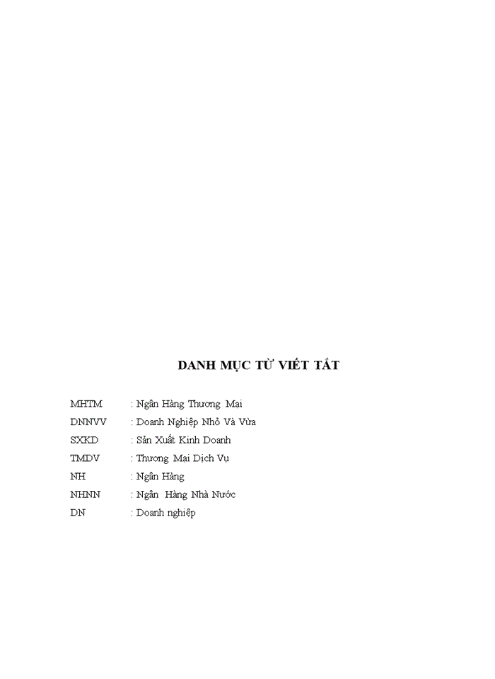 image for page Phát triển cho vay doanh nghiệp nhỏ và vừa tại Ngân hàng kỹ thương Việt Nam – chi nhánh Đông Đô