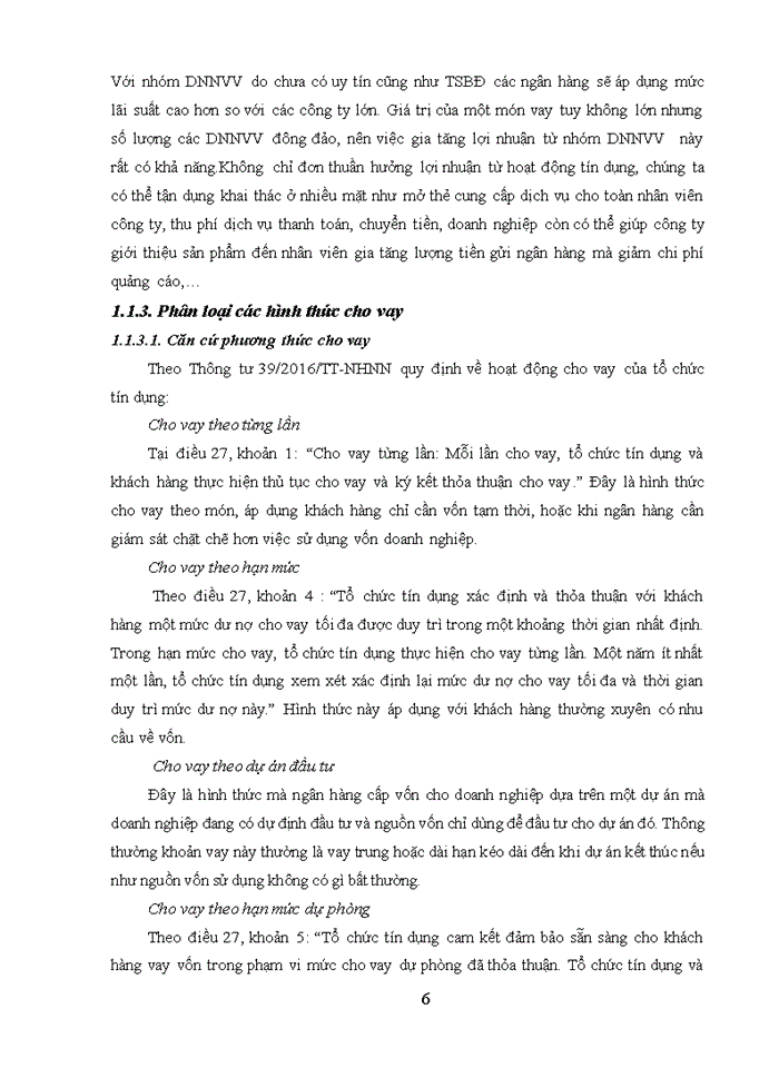 image for page Phát triển cho vay doanh nghiệp nhỏ và vừa tại Ngân hàng kỹ thương Việt Nam – chi nhánh Đông Đô