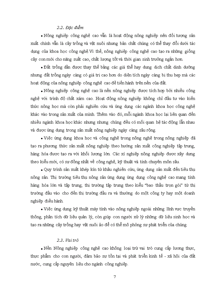 image for page Phân tích thực trạng và đề xuất các giải pháp để phát triển nông nghiệp công nghệ cao ở Việt Nam