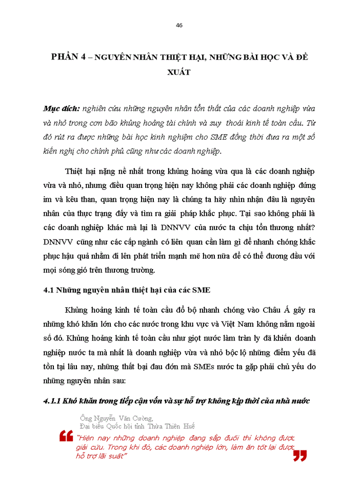 image for page Doanh nghiệp nhỏ và vừa của Việt Nam trong cơn bão khủng hoảng tài chính và suy thoái kinh tế toàn cầu: Những điểm xung yếu, thiệt hại, nguyên nhân và bài học
