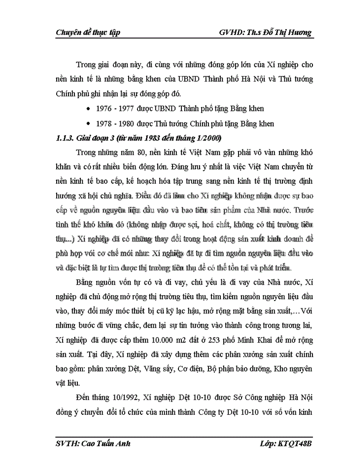 image for page Hoạt động xuất khẩu của Công ty cổ phần Dệt 10-10