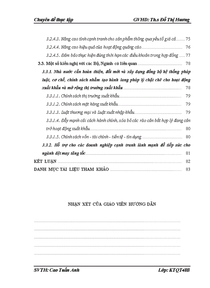 image for page Hoạt động xuất khẩu của Công ty cổ phần Dệt 10-10