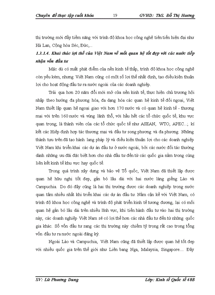 image for page Hoạt động đầu tư trực tiếp ra nước ngoài của doanh nghiệp Việt Nam – thực trạng và giải pháp