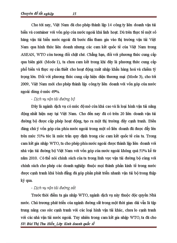 image for page Phát triển hoạt động kinh doanh dịch vụ Logistics tại Công ty TNHH Thương Mại và Đầu tư Huy Phát
