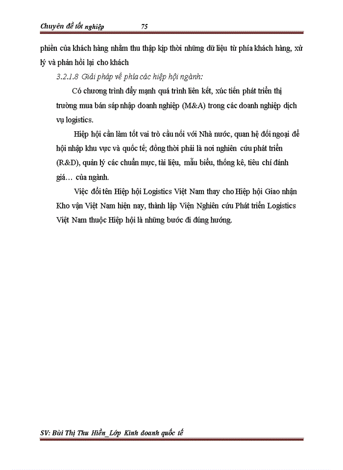 image for page Phát triển hoạt động kinh doanh dịch vụ Logistics tại Công ty TNHH Thương Mại và Đầu tư Huy Phát