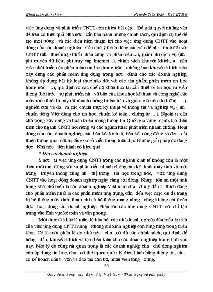 image for page Giao dịch thương mại điện tử tại Việt Nam - Thực trạng và giải pháp