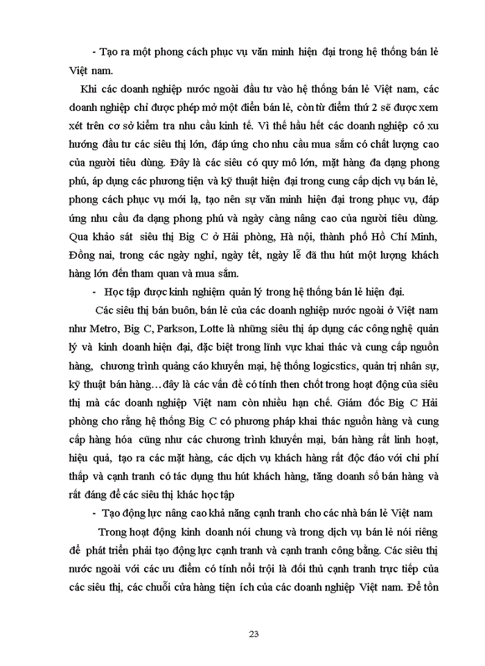 image for page Thực trạng khả năng cạnh tranh của ngành bán lẻ Việt Nam sau khi gia nhập WTO