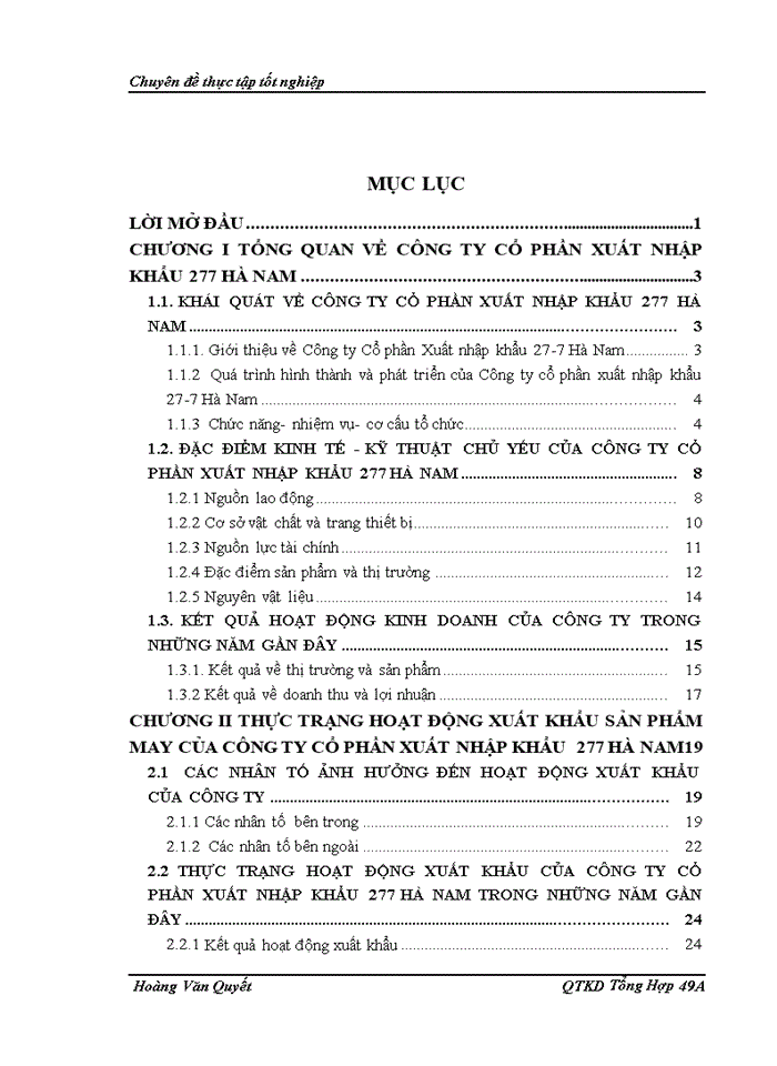 image for page Giải pháp đẩy mạnh xuất khẩu các sản phẩm may mặc của Công ty Cổ phần Xuất nhập khẩu 277 Hà Nam