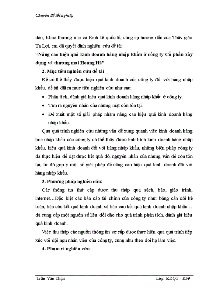 image for page Nâng cao hiệu quả kinh doanh hàng nhập khẩu ở công ty cổ phần xây dựng và thương mại Hoàng Hà
