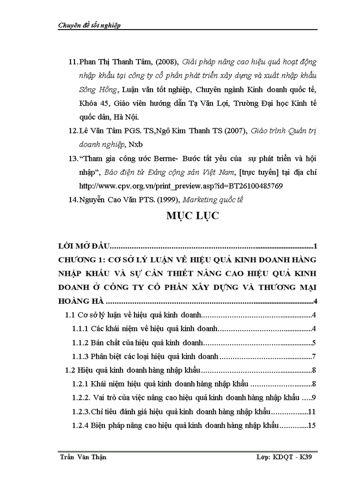 image for page Nâng cao hiệu quả kinh doanh hàng nhập khẩu ở công ty cổ phần xây dựng và thương mại Hoàng Hà