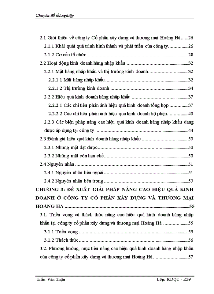 image for page Nâng cao hiệu quả kinh doanh hàng nhập khẩu ở công ty cổ phần xây dựng và thương mại Hoàng Hà