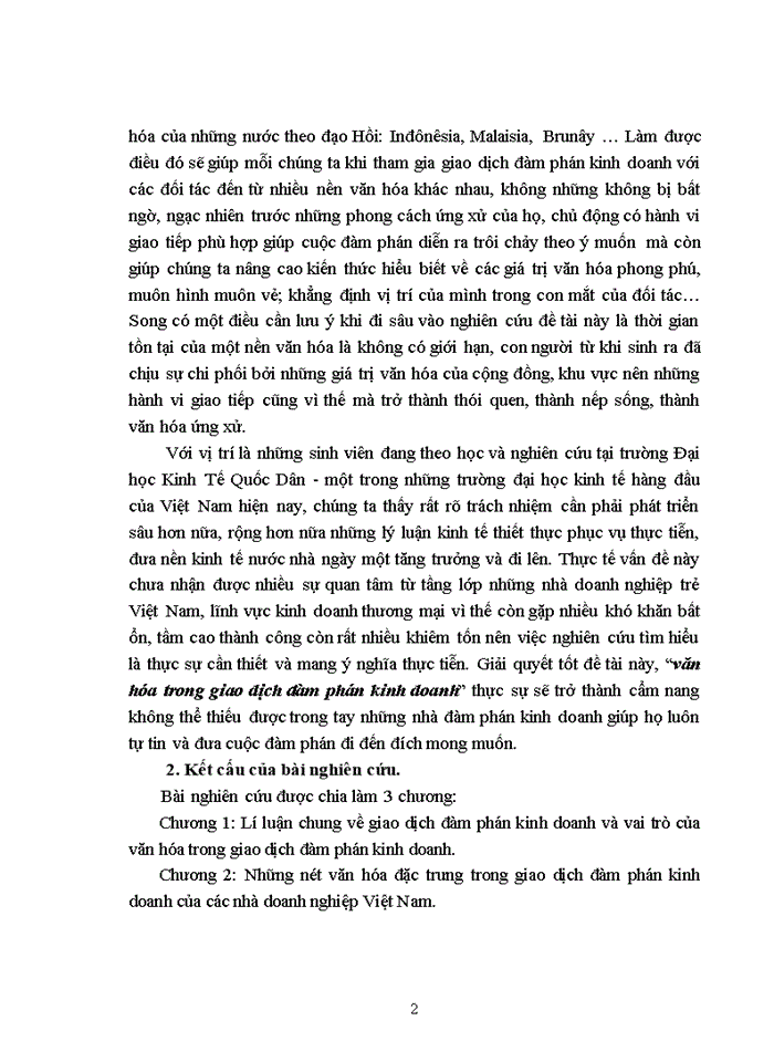 image for page Văn hóa trong giao dịch đàm phán kinh doanh