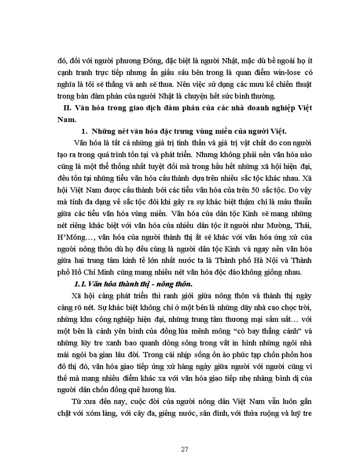 image for page Văn hóa trong giao dịch đàm phán kinh doanh