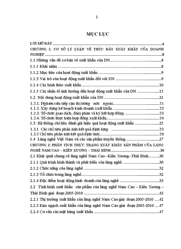 image for page Thúc đẩy xuất khẩu sản phẩm của làng nghề xã Nam Cao  - Huyện Kiến Xương - tỉnh Thái Bình