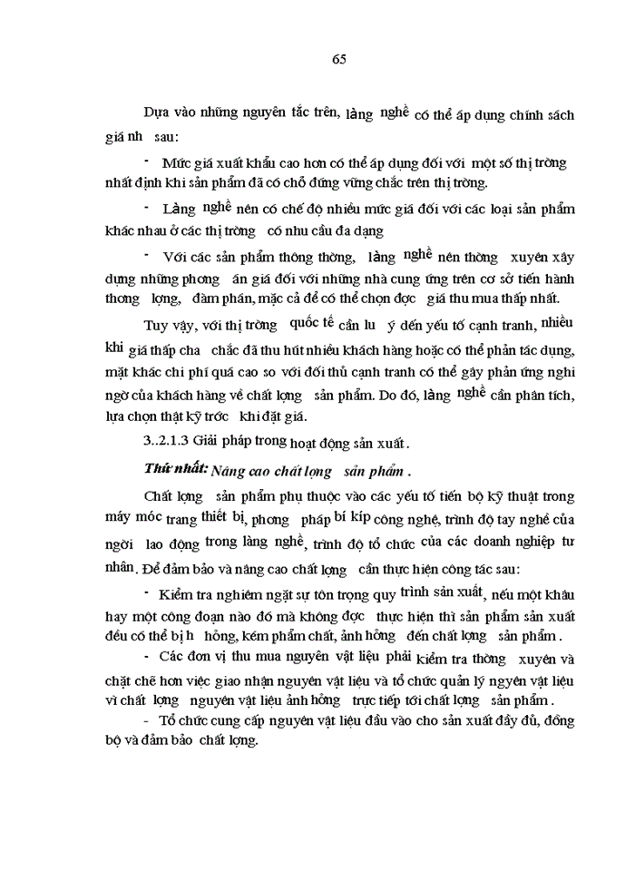 image for page Thúc đẩy xuất khẩu sản phẩm của làng nghề xã Nam Cao  - Huyện Kiến Xương - tỉnh Thái Bình
