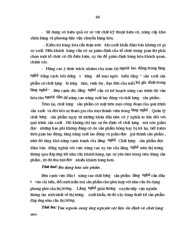 image for page Thúc đẩy xuất khẩu sản phẩm của làng nghề xã Nam Cao  - Huyện Kiến Xương - tỉnh Thái Bình