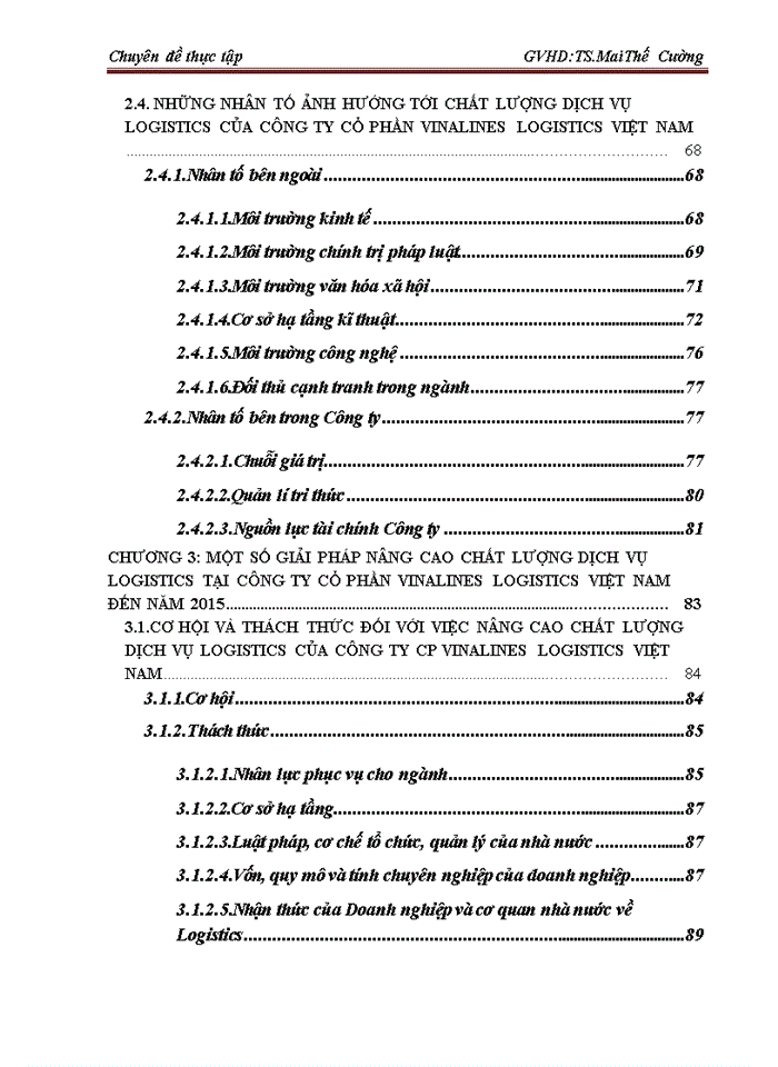 image for page Nâng cao chất lượng dịch vụ logistics tại công ty cổ phần vinalines logistics việt nam