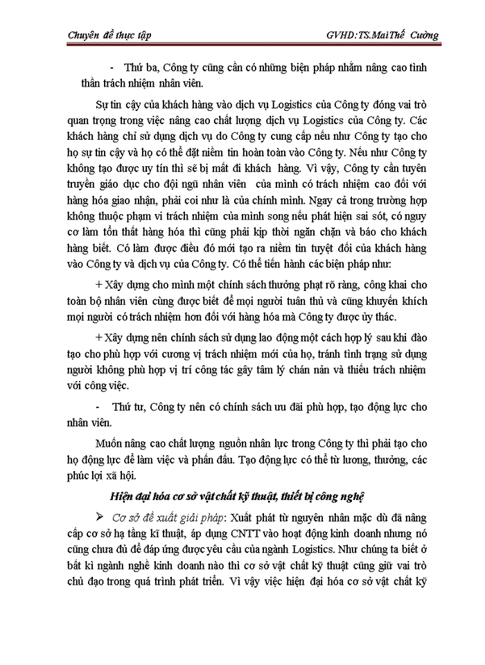 image for page Nâng cao chất lượng dịch vụ logistics tại công ty cổ phần vinalines logistics việt nam