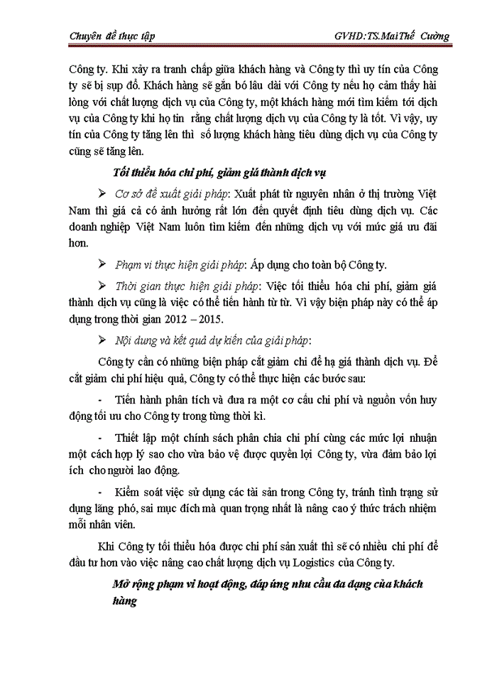 image for page Nâng cao chất lượng dịch vụ logistics tại công ty cổ phần vinalines logistics việt nam