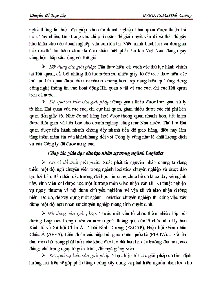 image for page Nâng cao chất lượng dịch vụ logistics tại công ty cổ phần vinalines logistics việt nam