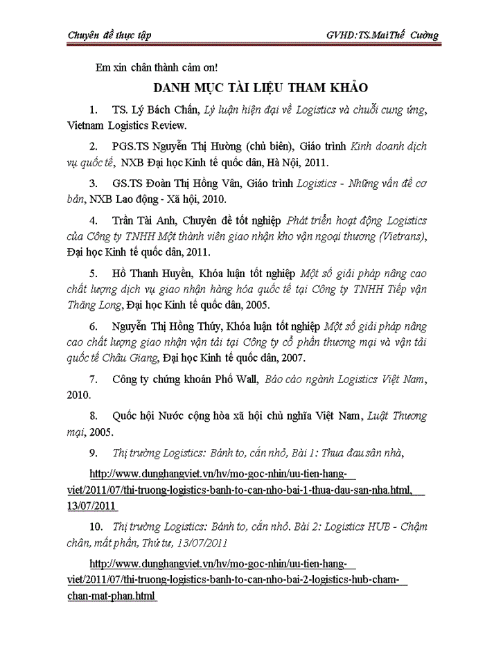 image for page Nâng cao chất lượng dịch vụ logistics tại công ty cổ phần vinalines logistics việt nam