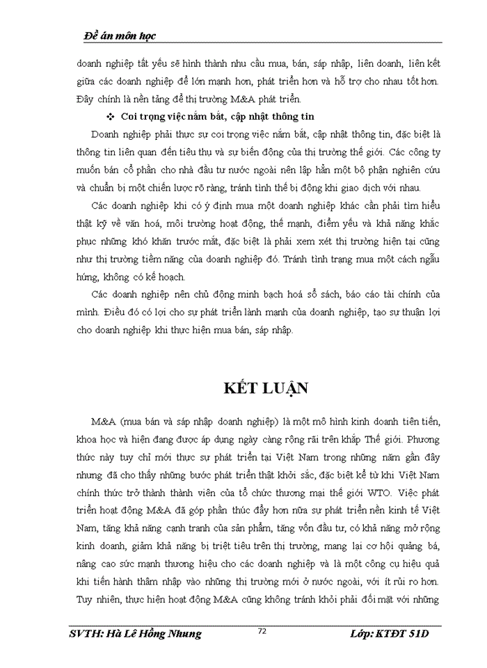 image for page Tổng quan về mua bán và sáp nhập doanh nghiệp