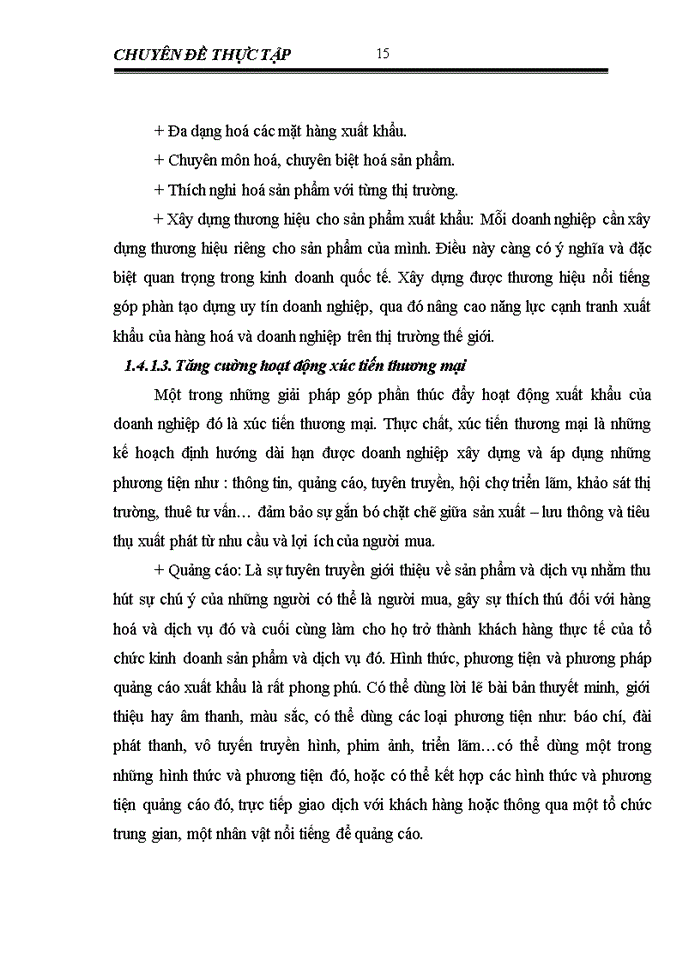 image for page Giải pháp đẩy mạnh xuất khẩu cà phê tại công ty cổ phần xuất nhập khẩu Tổng hợp I