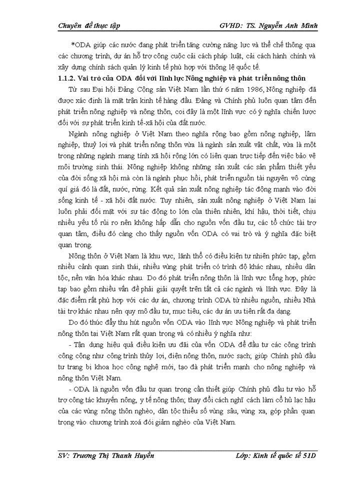 image for page Huy động và sử dụng nguồn vốn hỗ trợ phát triển chính thức (ODA) trong lĩnh vực Nông nghiệp và phát triển nông thôn tại Việt Nam