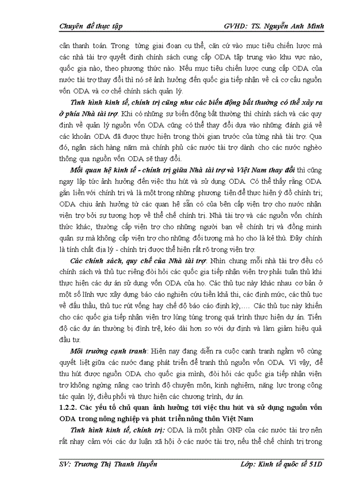 image for page Huy động và sử dụng nguồn vốn hỗ trợ phát triển chính thức (ODA) trong lĩnh vực Nông nghiệp và phát triển nông thôn tại Việt Nam