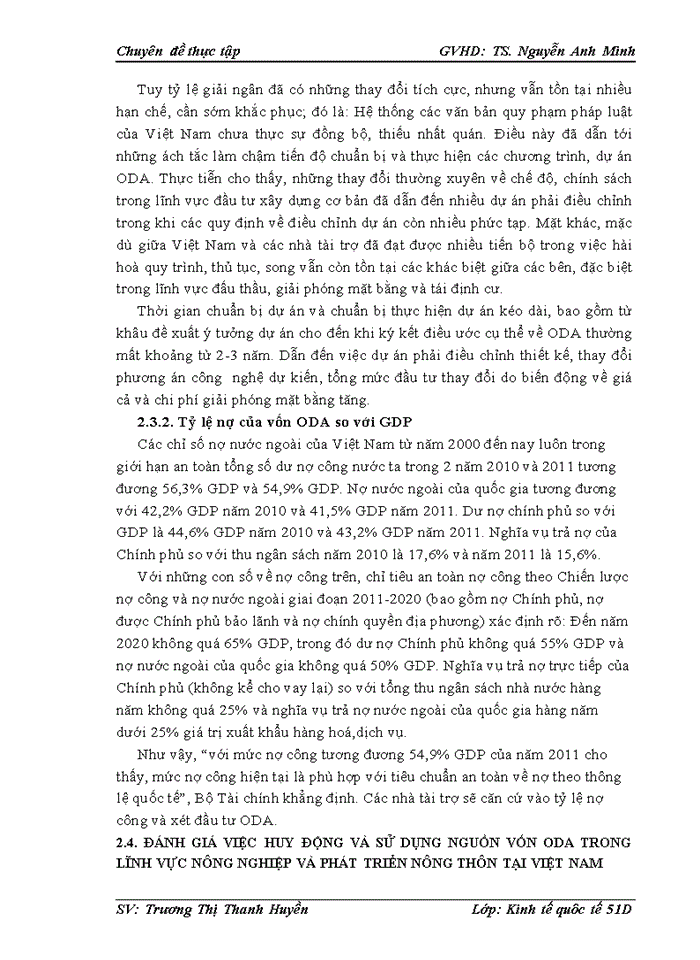 image for page Huy động và sử dụng nguồn vốn hỗ trợ phát triển chính thức (ODA) trong lĩnh vực Nông nghiệp và phát triển nông thôn tại Việt Nam