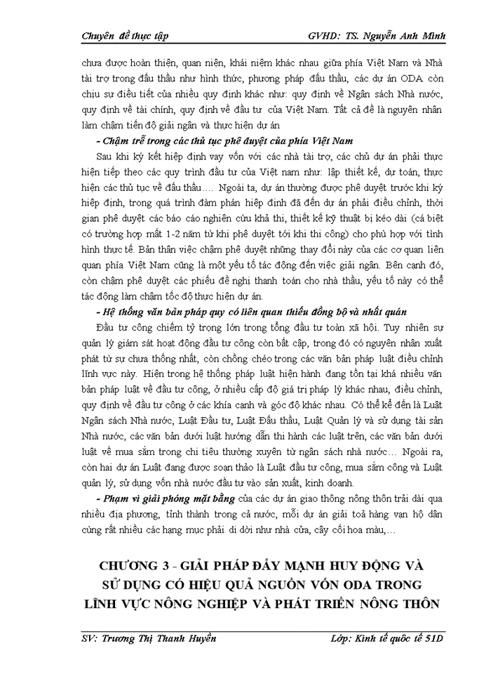 image for page Huy động và sử dụng nguồn vốn hỗ trợ phát triển chính thức (ODA) trong lĩnh vực Nông nghiệp và phát triển nông thôn tại Việt Nam