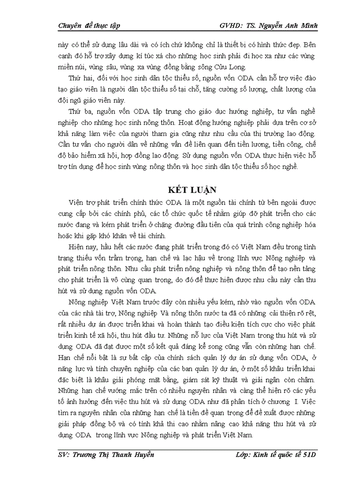 image for page Huy động và sử dụng nguồn vốn hỗ trợ phát triển chính thức (ODA) trong lĩnh vực Nông nghiệp và phát triển nông thôn tại Việt Nam