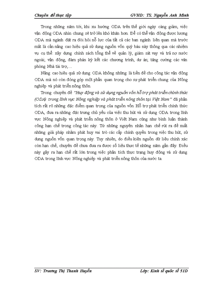 image for page Huy động và sử dụng nguồn vốn hỗ trợ phát triển chính thức (ODA) trong lĩnh vực Nông nghiệp và phát triển nông thôn tại Việt Nam