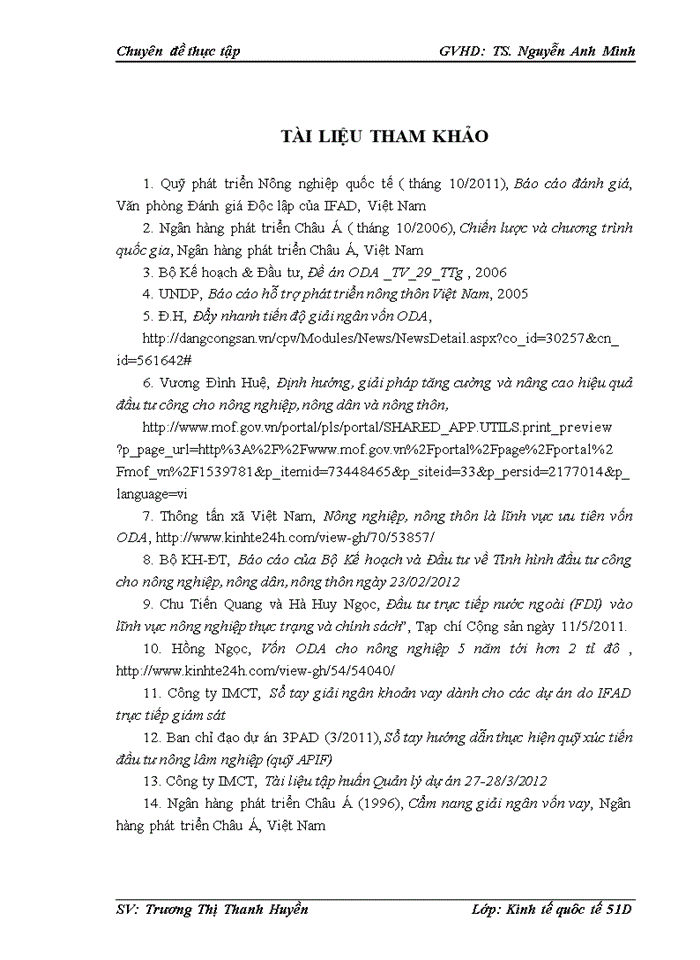 image for page Huy động và sử dụng nguồn vốn hỗ trợ phát triển chính thức (ODA) trong lĩnh vực Nông nghiệp và phát triển nông thôn tại Việt Nam