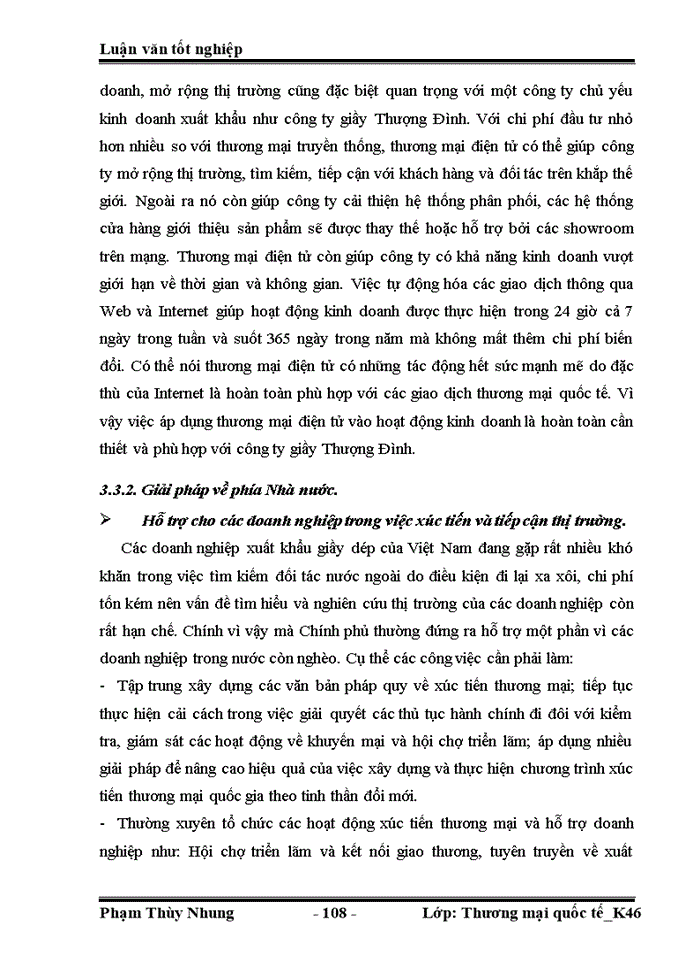 image for page Phát triển và mở rộng thị trường xuất khẩu của công ty TNHH NN một thành viên giầy Thượng Đình