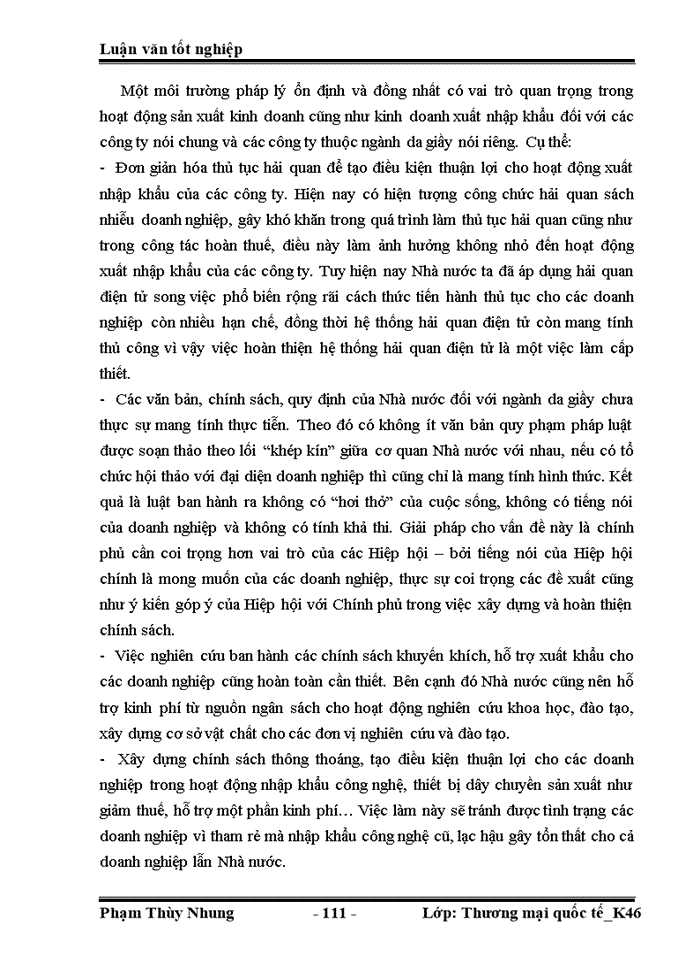image for page Phát triển và mở rộng thị trường xuất khẩu của công ty TNHH NN một thành viên giầy Thượng Đình