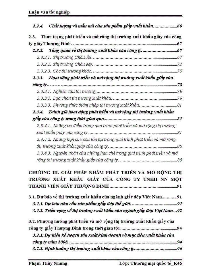 image for page Phát triển và mở rộng thị trường xuất khẩu của công ty TNHH NN một thành viên giầy Thượng Đình