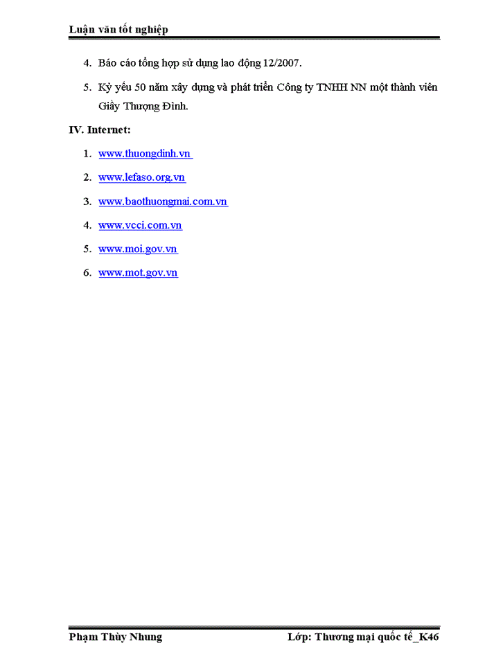 image for page Phát triển và mở rộng thị trường xuất khẩu của công ty TNHH NN một thành viên giầy Thượng Đình