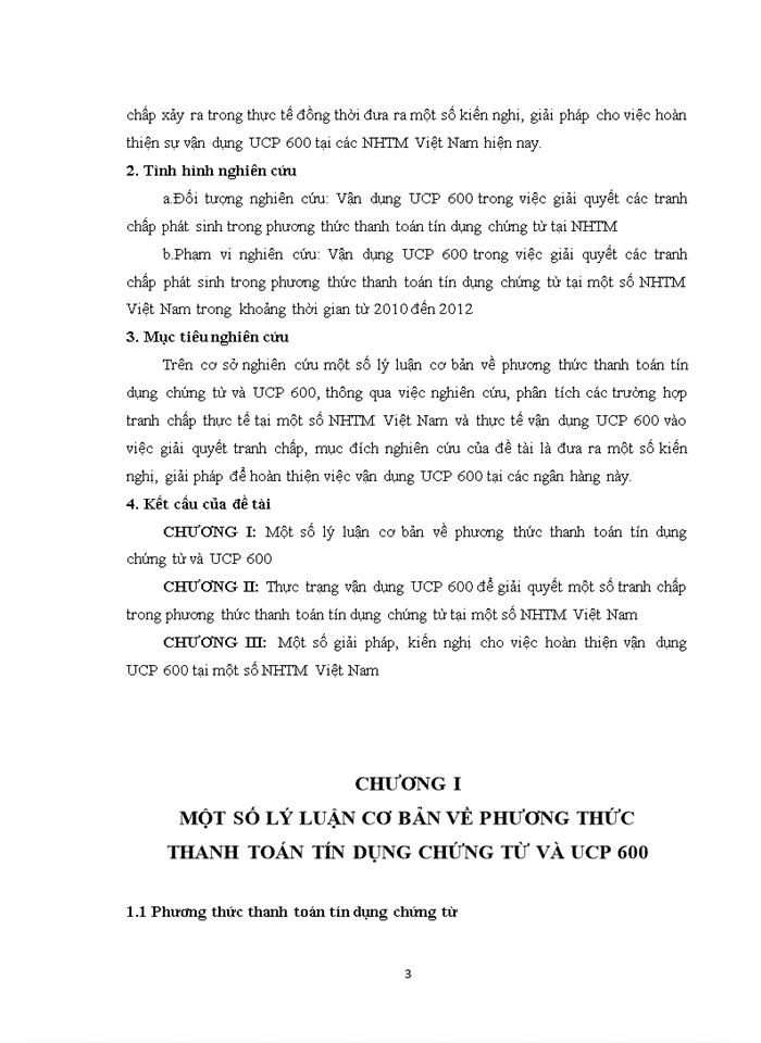 image for page Vận dụng UCP 600 trong việc giải quyết các tranh chấp phát sinh trong phương thức thanh toán tín dụng  chứng từ tại một số NHTM Việt Nam