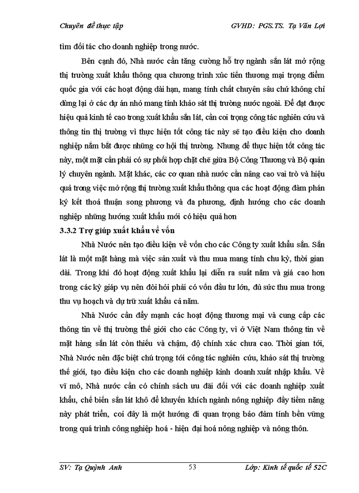 image for page Thúc đẩy xuất khẩu sắn lát khô ở công ty cổ phần xuất nhập khẩu Tổng hợp 1 Việt Nam giai đoạn 2014 - 2020