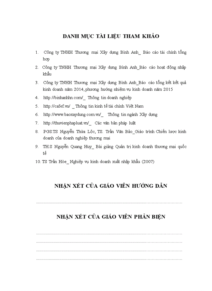 image for page Thực trạng và giải pháp nâng cao hiệu quả hoạt động nhập khẩu tại công ty tnhh thương mại xây dựng bình anh