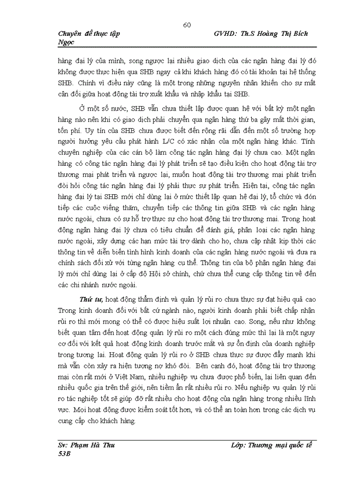 image for page Hoạt động tài trợ thương mại tại Ngân hàng TMCP Sài Gòn – Hà Nội (SHB)