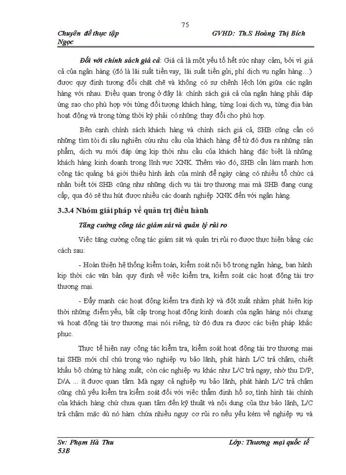 image for page Hoạt động tài trợ thương mại tại Ngân hàng TMCP Sài Gòn – Hà Nội (SHB)
