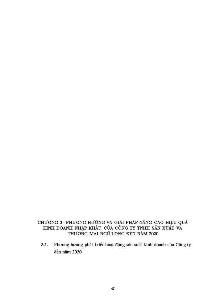 image for page Nâng cao hiệu quả kinh doanh nhập khẩu của Công ty TNHH Sản xuất và Thương mại Ngũ Long