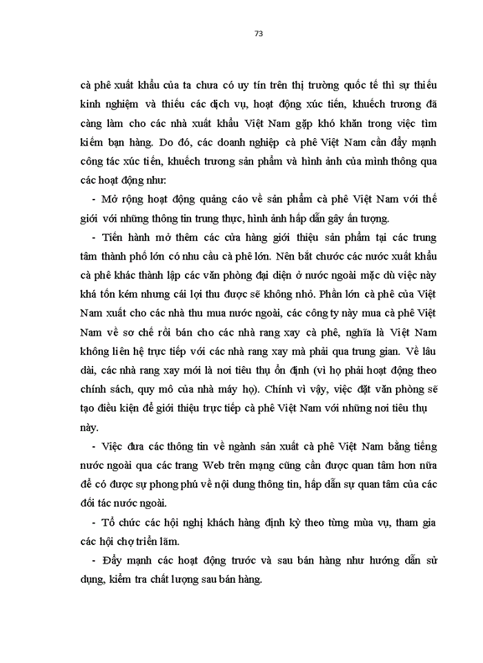 image for page Thực trạng và giải pháp xuất nhập khẩu mặt hàng cà phê của việt nam vào thị trường eu