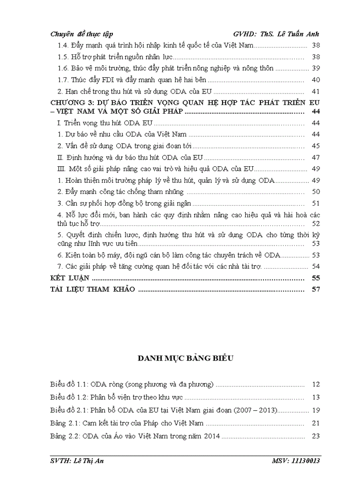 image for page Thực trạng về viện trợ phát triển chính thức của liên minh châu âu và các nước thành viên cho việt nam