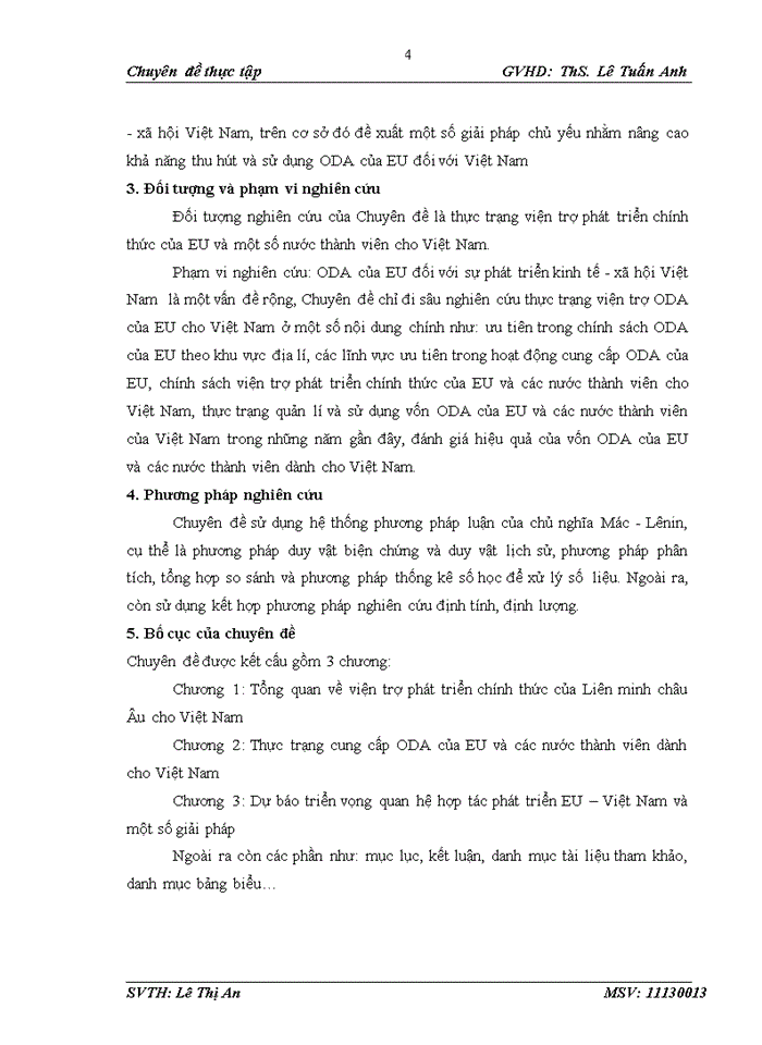 image for page Thực trạng về viện trợ phát triển chính thức của liên minh châu âu và các nước thành viên cho việt nam