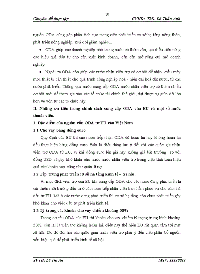 image for page Thực trạng về viện trợ phát triển chính thức của liên minh châu âu và các nước thành viên cho việt nam