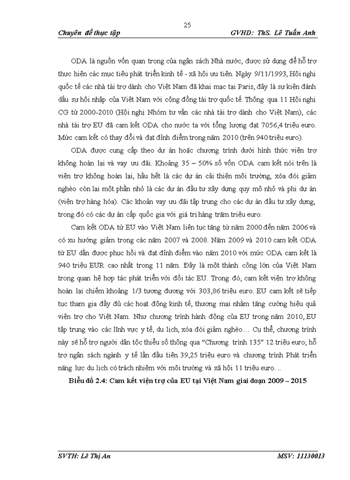 image for page Thực trạng về viện trợ phát triển chính thức của liên minh châu âu và các nước thành viên cho việt nam